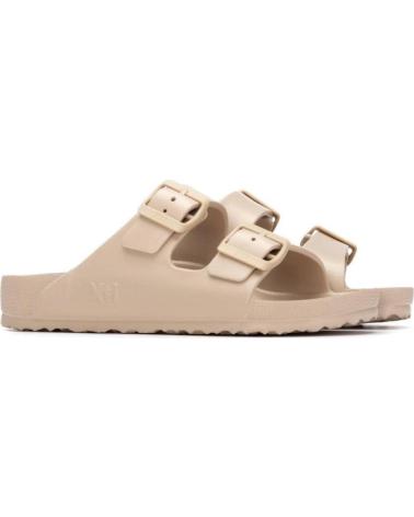 XTI CHANCLA MUJER PLANO 145138 BEIGE
