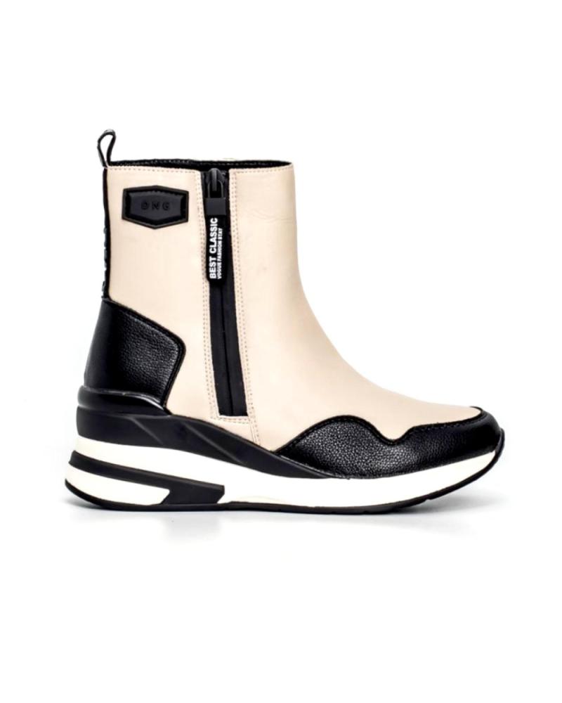 Scarpe sport DANGELA  per Donna D´ANGELA - BOTIN COMBINADO  BEIG