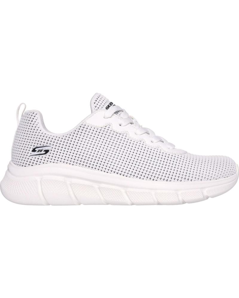SKECHERS ZAPATILLAS 117346W EN BLANCO PARA MUJER WHITE KNIT