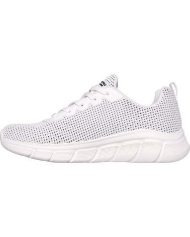 SKECHERS ZAPATILLAS 117346W EN BLANCO PARA MUJER WHITE KNIT