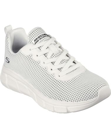 SKECHERS ZAPATILLAS 117346W EN BLANCO PARA MUJER WHITE KNIT