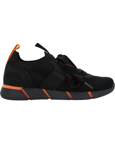 BOSS - ZAPATILLAS NEGRAS PARA NINO NEGRO