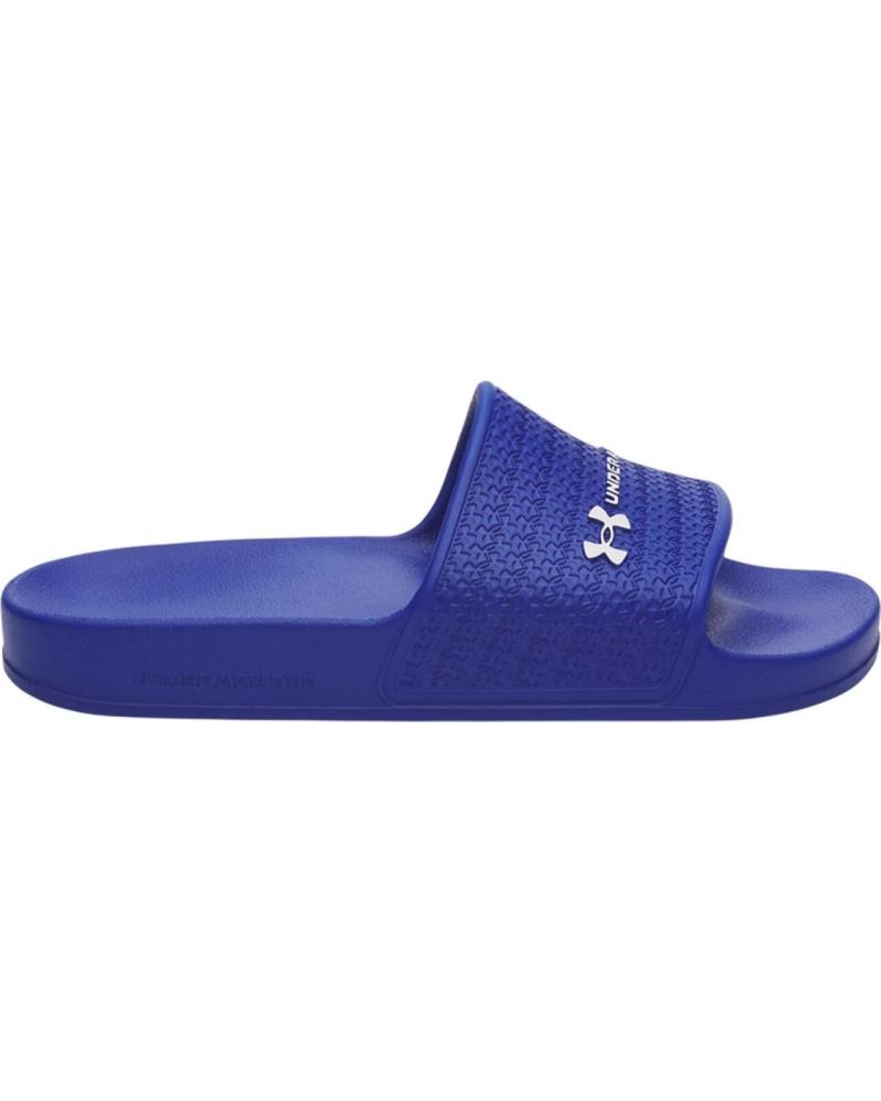 UNDER ARMOUR - CHANCLAS ES PARA HOMBRE AZUL