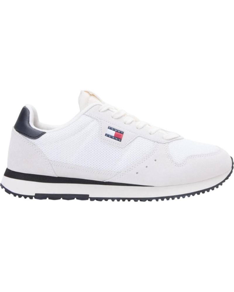 tommy hilfiger ZAPATILLA PARA HOMBRE EM01690 COLOR BLANCO