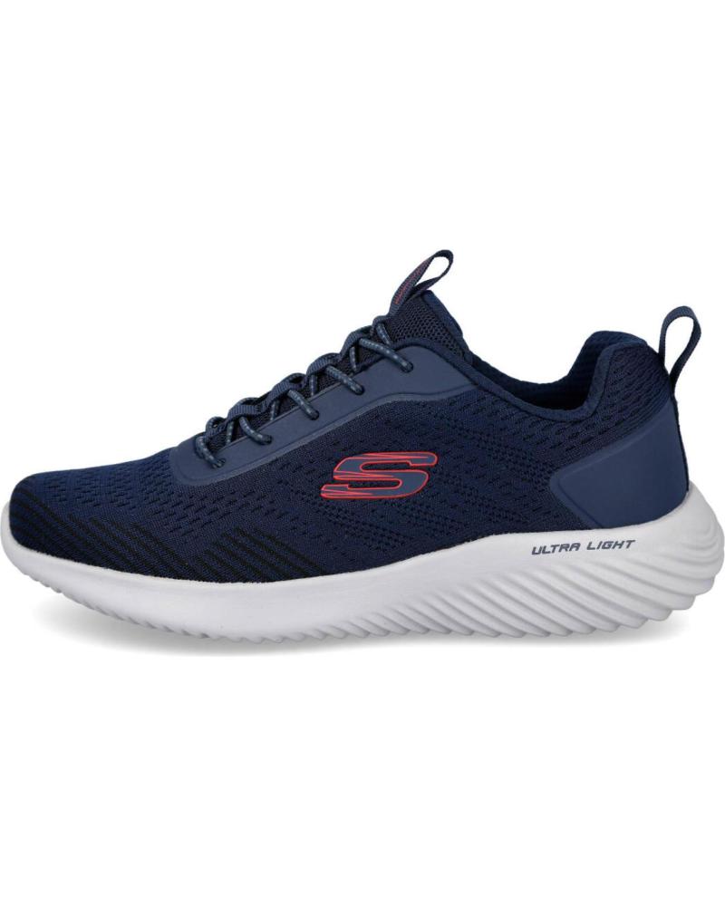 Man sports shoes SKECHERS 232377 BOUNDER - INTREAD ZAPAT  AZUL