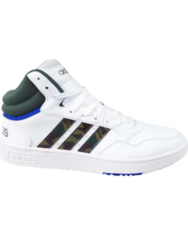 Scarpe sport ADIDAS  per Uomo GY4767 HOOPS 3 0 MID  BLANCO