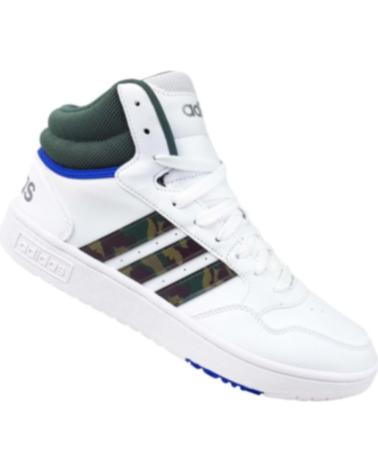 Scarpe sport ADIDAS  per Uomo GY4767 HOOPS 3 0 MID  BLANCO