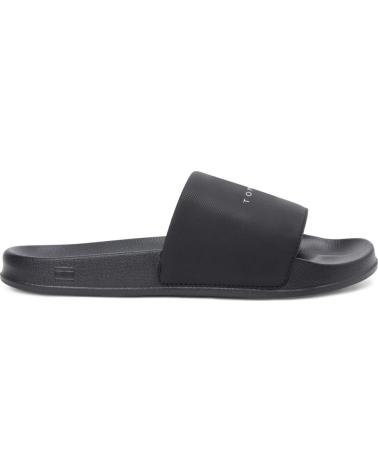 TOMMY HILFIGER SANDALIAS CORE POOL SLIDE NEGRO