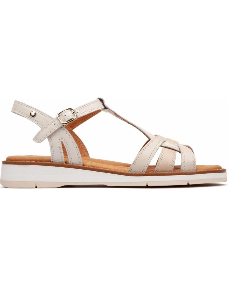 PIKOLINOS SANDALIAS PLANAS MUJER W9B-0798 BEIG BEIGE