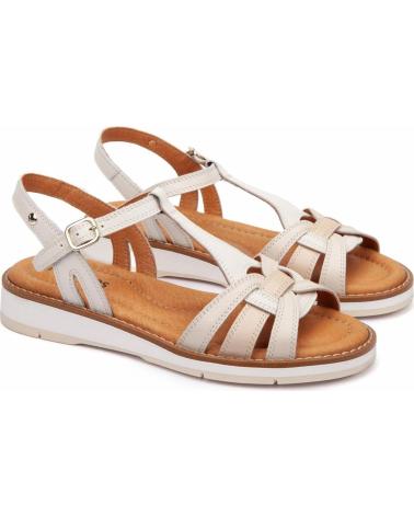 PIKOLINOS SANDALIAS PLANAS MUJER W9B-0798 BEIG BEIGE