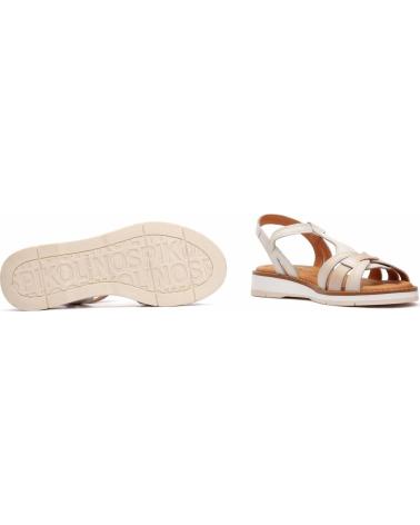 PIKOLINOS SANDALIAS PLANAS MUJER W9B-0798 BEIG BEIGE