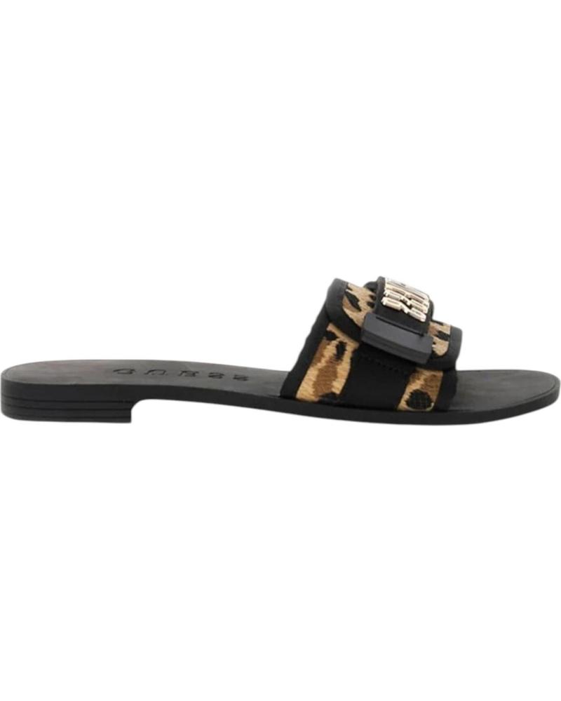 GUESS CHANCLAS ELIZE5 EN COLOR PARA MUJER NEGRO