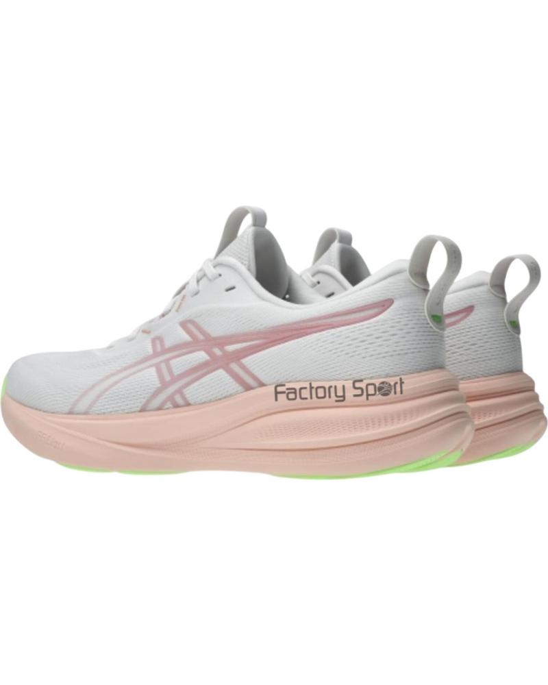 ASICS GEL PULSE 17 BLANCO-ROSA 100 PARA MUJER - 38 VARIOS COLORES