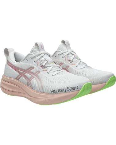 ASICS GEL PULSE 17 BLANCO-ROSA 100 PARA MUJER - 38 VARIOS COLORES