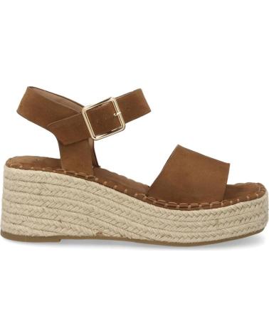 SPORT3PUNTO0 SANDALIA DE CUÑA CON PLATAFORMA Y CIERRE DE HEBILLA CF-5764 VARIOS COLORES