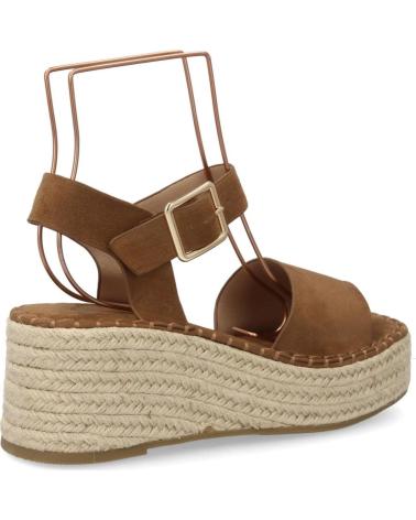 SPORT3PUNTO0 SANDALIA DE CUÑA CON PLATAFORMA Y CIERRE DE HEBILLA CF-5764 VARIOS COLORES