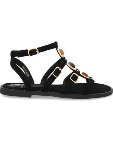 SPORT3PUNTO0 SANDALIAS ROMANAS HA-5710 CON HEBILLAS Y APLIQUES VARIOS COLORES