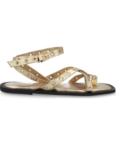 SPORT3PUNTO0 SANDALIA PLANA CON TIRAS Y TACHUELAS YZ25-78 VARIOS COLORES