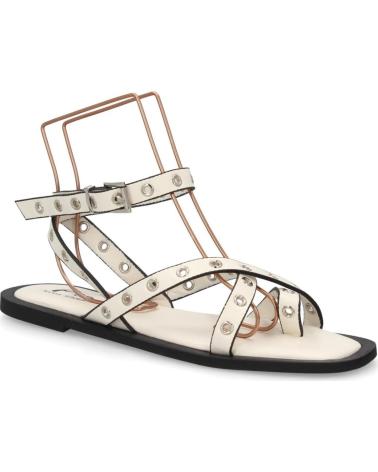 SPORT3PUNTO0 SANDALIAS PLANAS CON TIRAS CRUZADAS Y TACHUELAS YZ25-78 VARIOS COLORES