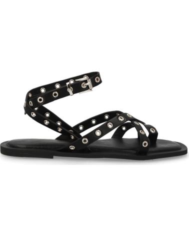 SPORT3PUNTO0 SANDALIA PLANA CON TACHUELAS Y HEBILLA AJUSTABLE VARIOS COLORES