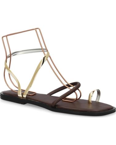 SPORT3PUNTO0 SANDALIAS PLANAS CON TIRAS METÁLICAS GZ-2A014 VARIOS COLORES