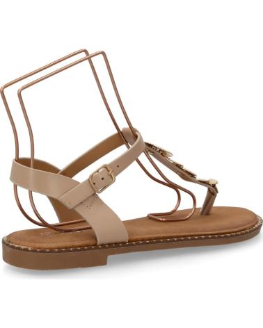 SPORT3PUNTO0 SANDALIAS PLANAS CON DETALLE DE ABALORIOS MODELO DD273 VARIOS COLORES