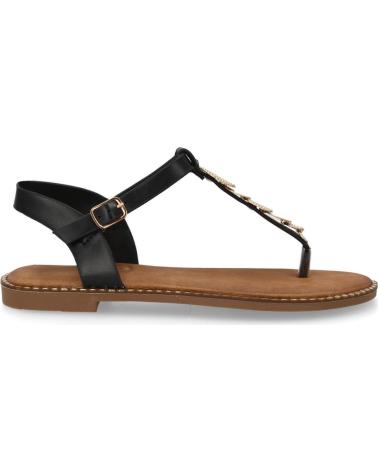 SPORT3PUNTO0 SANDALIA PLANA CON DETALLE DE PEDRERÍA DD273 VARIOS COLORES