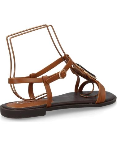 SPORT3PUNTO0 SANDALIA PLANA ESTILO T-STRAP CON DETALLE VARIOS COLORES