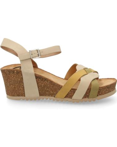SPORT3PUNTO0 SANDALIAS DE CUÑA SS-100-APRICOT VARIOS COLORES
