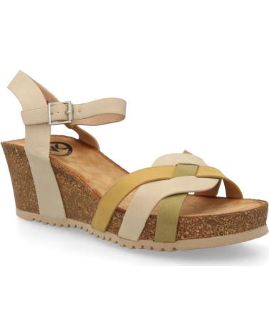 SPORT3PUNTO0 SANDALIAS DE CUÑA SS-100-APRICOT VARIOS COLORES