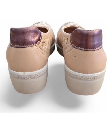 LAURA AZAÑA LAURA AZAÑA 26848 - ZAPATO SPORT CON CUÑA BEIGE