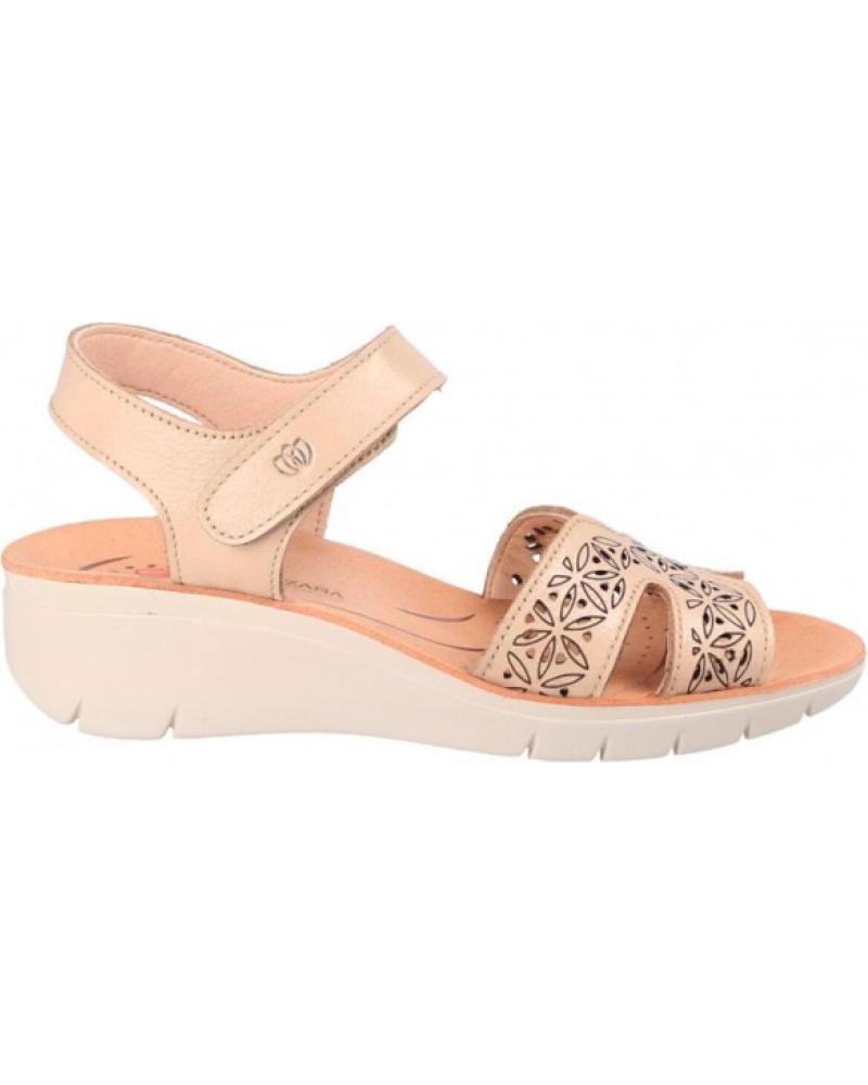 LAURA AZAÑA SANDÁLIA ANABELA LAURA AZANA 25422 BEIGE