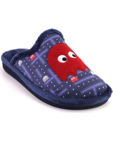 GARZON ZAPATILLAS DE CASA P359 246 TEMÁTICA ARCADE AZUL MARINO
