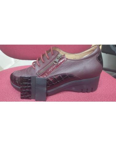 PIESANTO PIESANTO 215934 ZAPATOS DE PIEL CON CORDONES Y CREMALLERA NEGRO