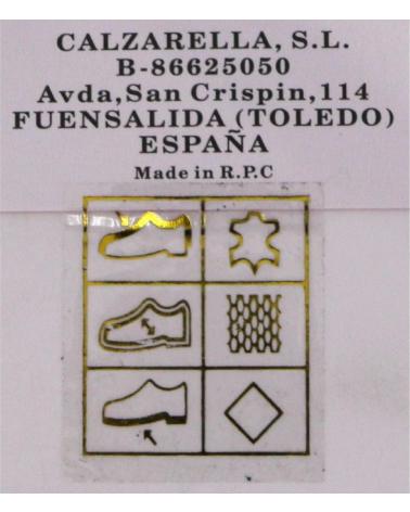 TREINTAS SANDALIAS TREINTAS 4535 DE PIEL CON CIERRE DE HEBILLA AZUL