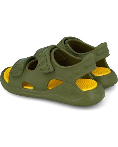 BIOMECANICS SANDALIA BIOGATEO 262295 EN TONO OLIVA Y AMARILLO KAKYC801