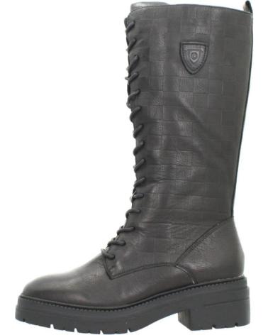 CARMELA BOTA ALTA CORDONES MODELO 68030C NEGRO