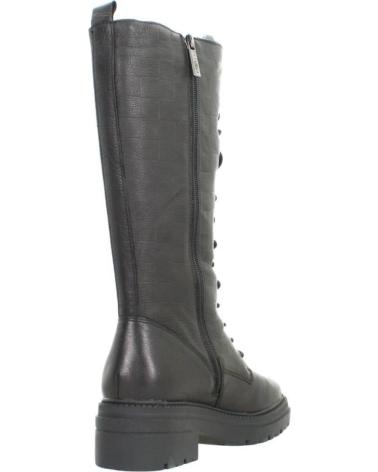 CARMELA BOTA ALTA CORDONES MODELO 68030C NEGRO