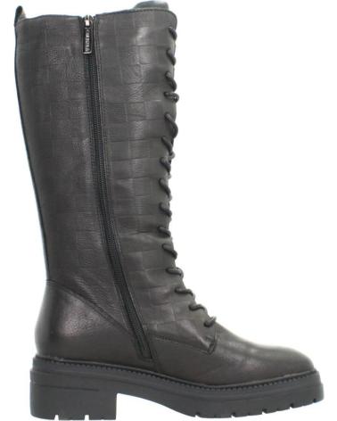 CARMELA BOTA ALTA CORDONES MODELO 68030C NEGRO