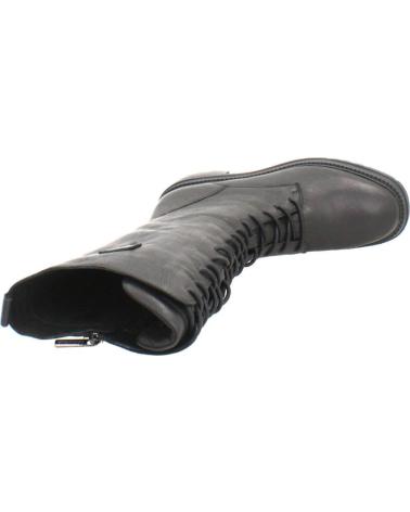 CARMELA BOTA ALTA CORDONES MODELO 68030C NEGRO