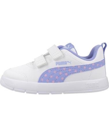 PUMA ZAPATILLAS COURTFLEX V3 DOTTY V WHITE