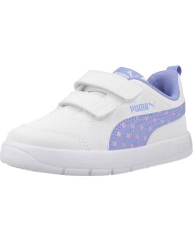 PUMA ZAPATILLAS COURTFLEX V3 DOTTY V WHITE