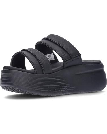 HEY DUDE SANDALIAS PARA MUJER 45256 AUSTIN SLIDE CLASSIC BLACK