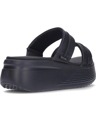 HEY DUDE SANDALIAS PARA MUJER 45256 AUSTIN SLIDE CLASSIC BLACK