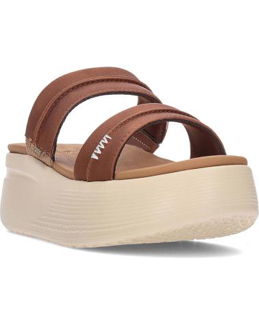 HEY DUDE SANDALIAS PARA MUJER 45256 AUSTIN SLIDE CLASSIC COGNAC