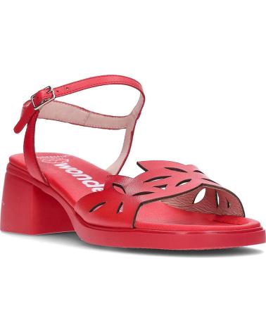 WONDERS SANDALIAS D-2301 MOAI 01 FLAME CON DETALLE CALADO FLAME