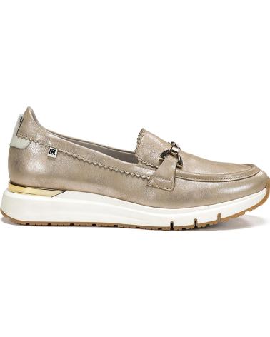 FLUCHOS MOCASINES D9047 EN COLOR PARA MUJER PLATINO