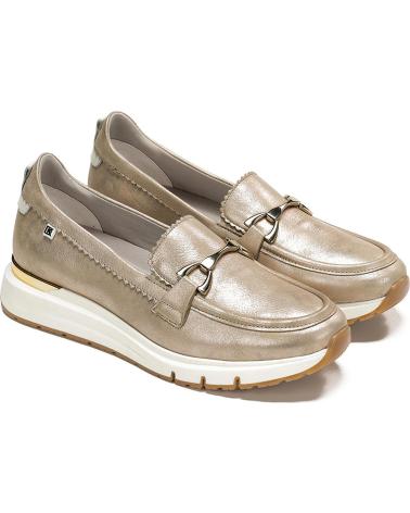 FLUCHOS MOCASINES D9047 EN COLOR PARA MUJER PLATINO