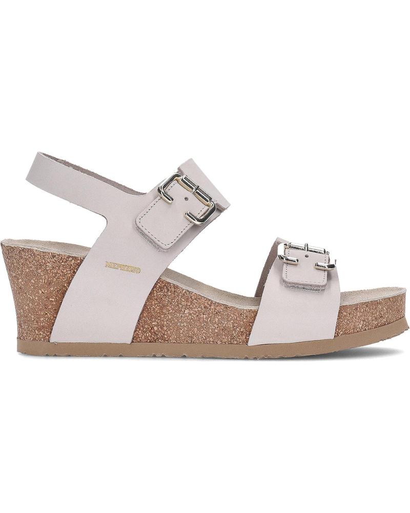 MEPHISTO SANDALIAS LISSANDRA CON CIERRE AUTOADHERENTE FOG