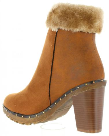Botines de Mujer REFRESH 64014 C CAMEL